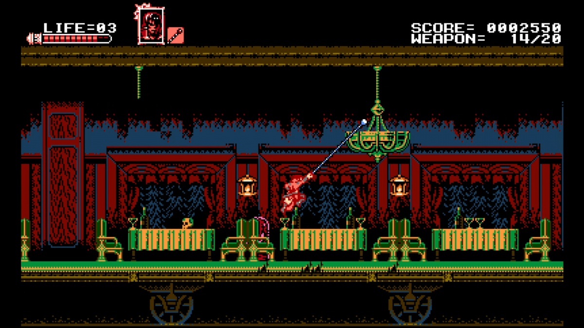 Screenshot for Bloodstained: Curse of the Moon on PC