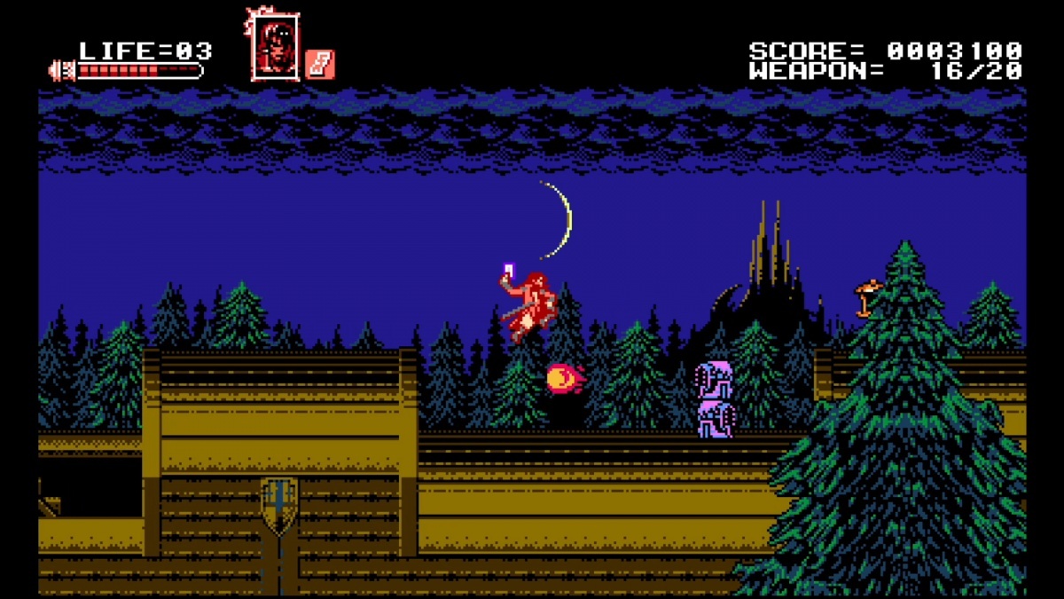 Screenshot for Bloodstained: Curse of the Moon on PC