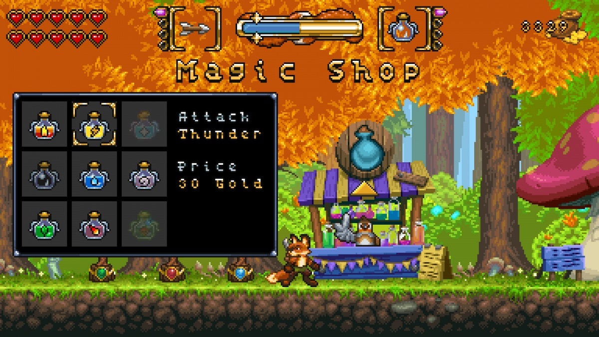 Screenshot for FOX n FORESTS on PC