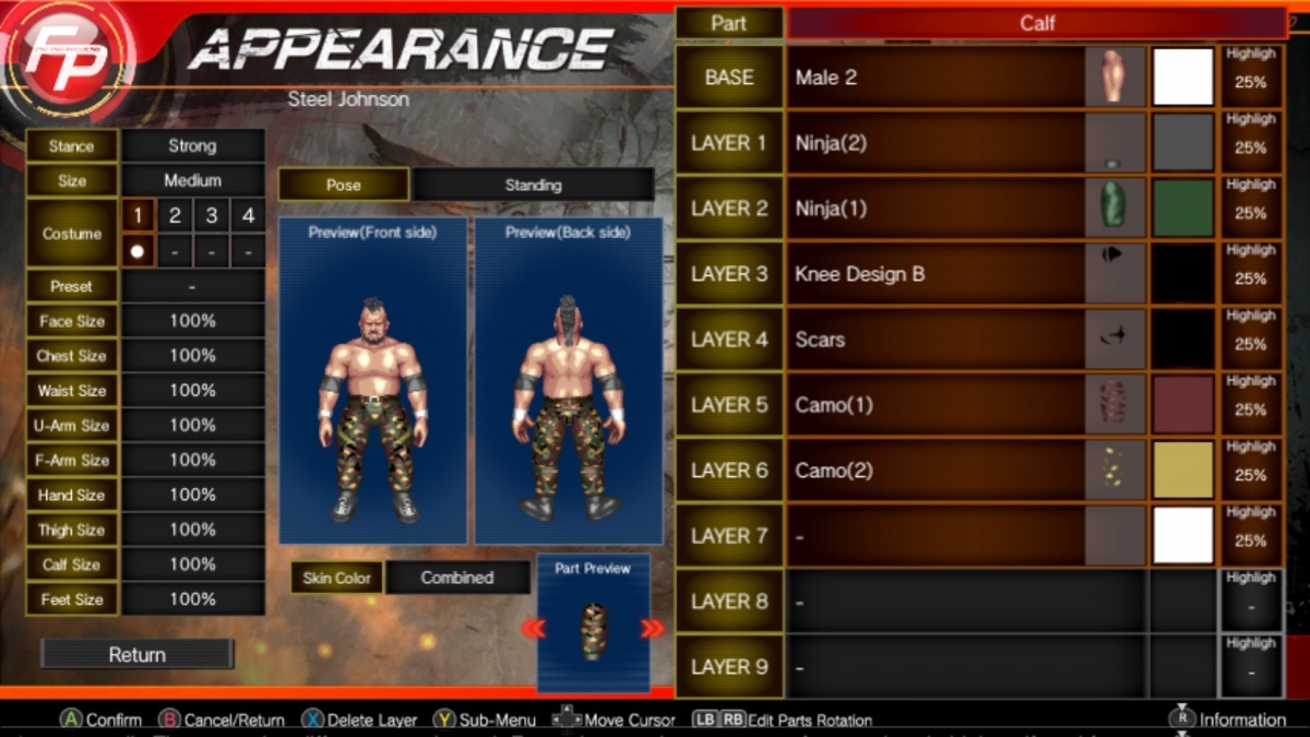 Screenshot for Fire Pro Wrestling World on PlayStation 4