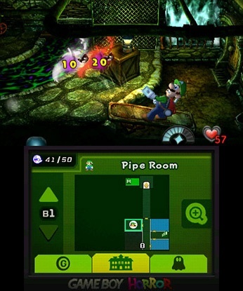 Screenshot for Luigi's Mansion on Nintendo 3DS