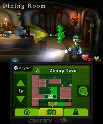 Screenshot for Luigi's Mansion on Nintendo 3DS