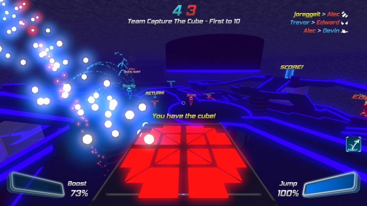 Screenshot for Disco Dodgeball Remix on Nintendo Switch