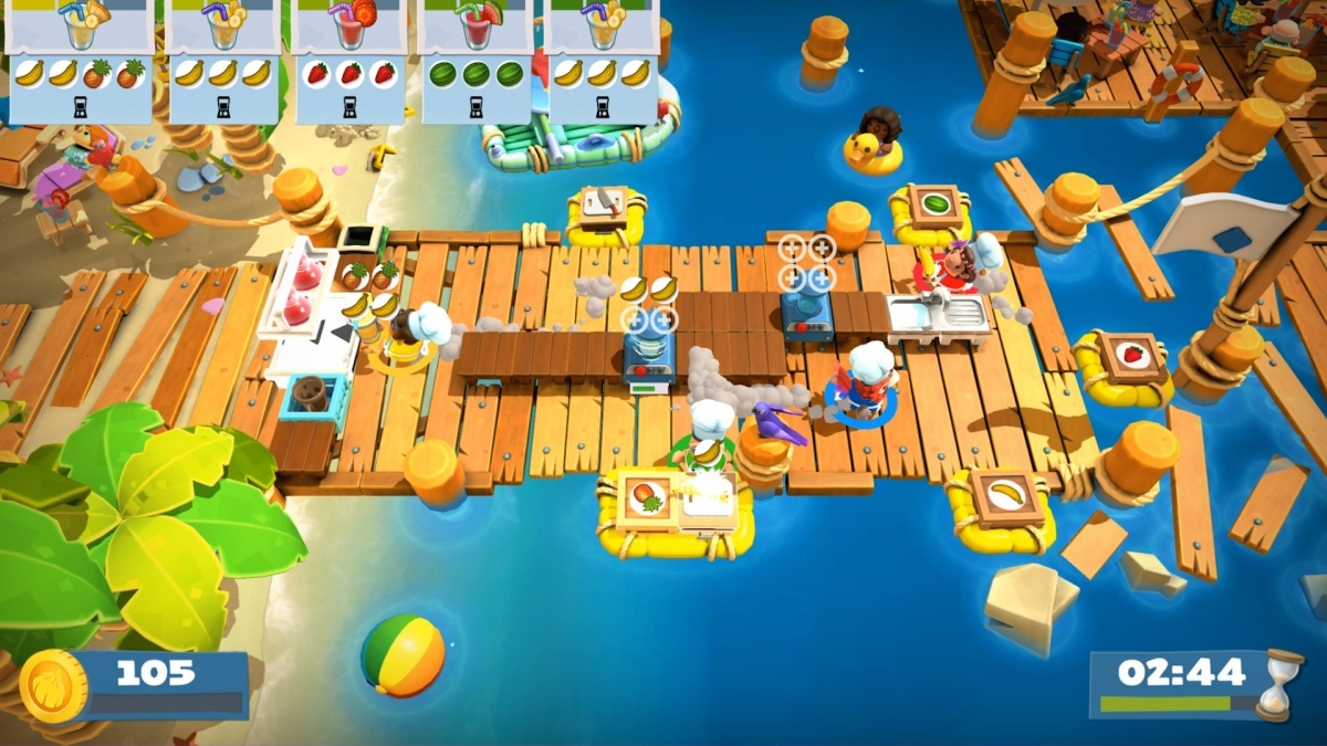 Screenshot for Overcooked! 2 – Surf 'n' Turf on Nintendo Switch