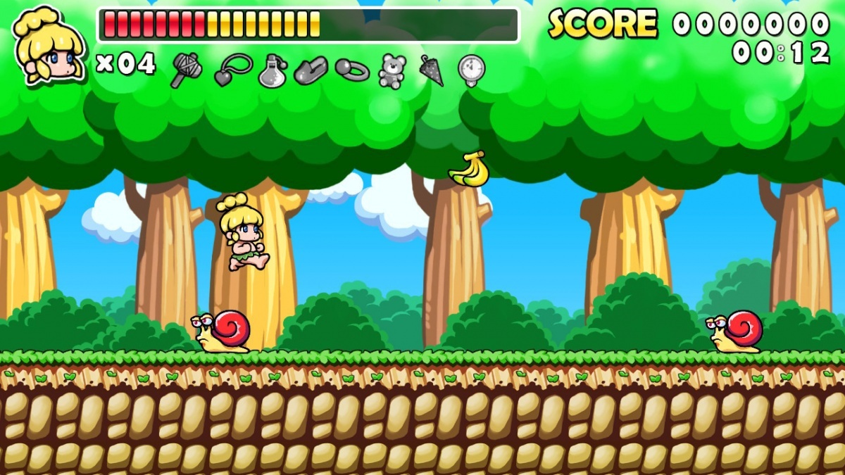 Screenshot for Wonder Boy Returns Remix on PlayStation 4