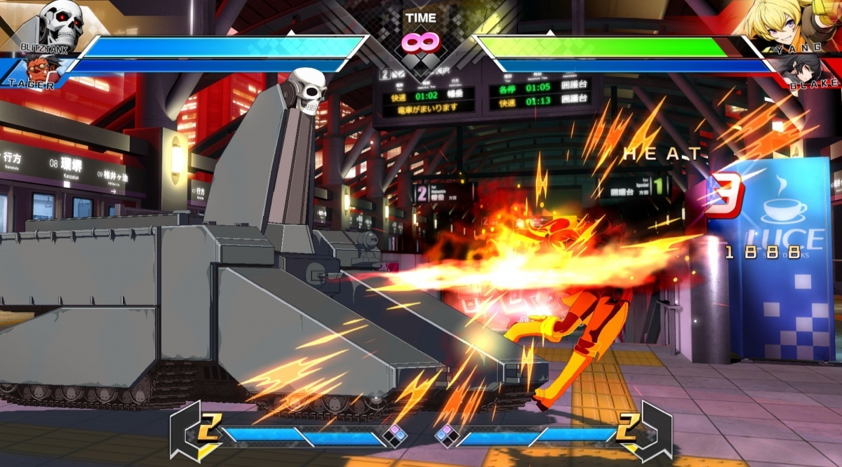 Screenshot for BlazBlue: Cross Tag Battle Ver. 2.0 on Nintendo Switch