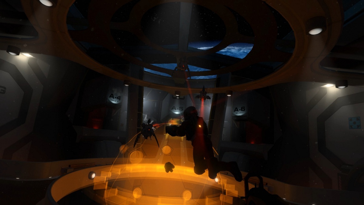 Screenshot for Downward Spiral: Horus Station  on PlayStation 4