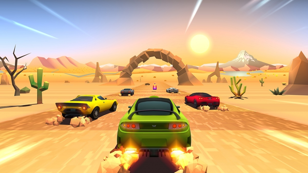 Screenshot for Horizon Chase Turbo  on Nintendo Switch