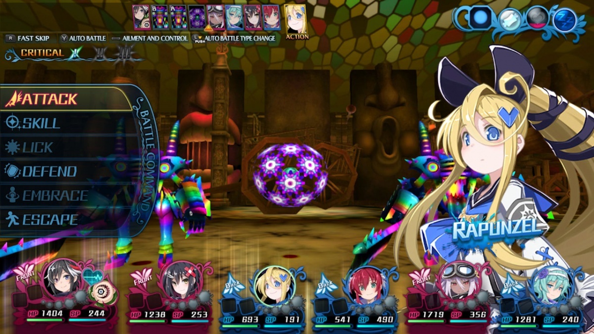Screenshot for Mary Skelter 2 on Nintendo Switch