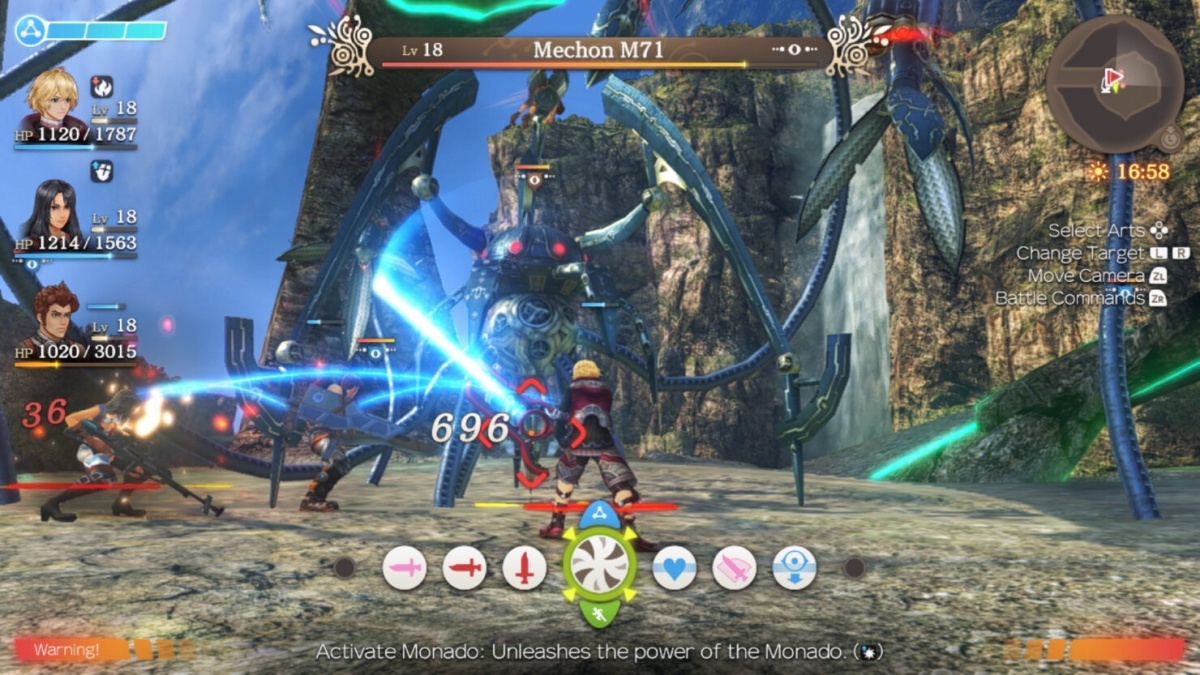 Screenshot for Xenoblade Chronicles: Definitive Edition on Nintendo Switch