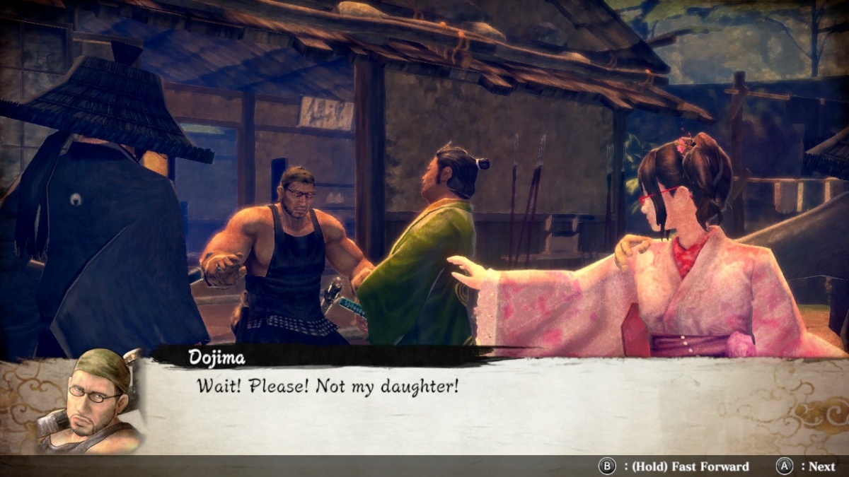 Screenshot for Katana Kami: A Way of the Samurai Story on Nintendo Switch