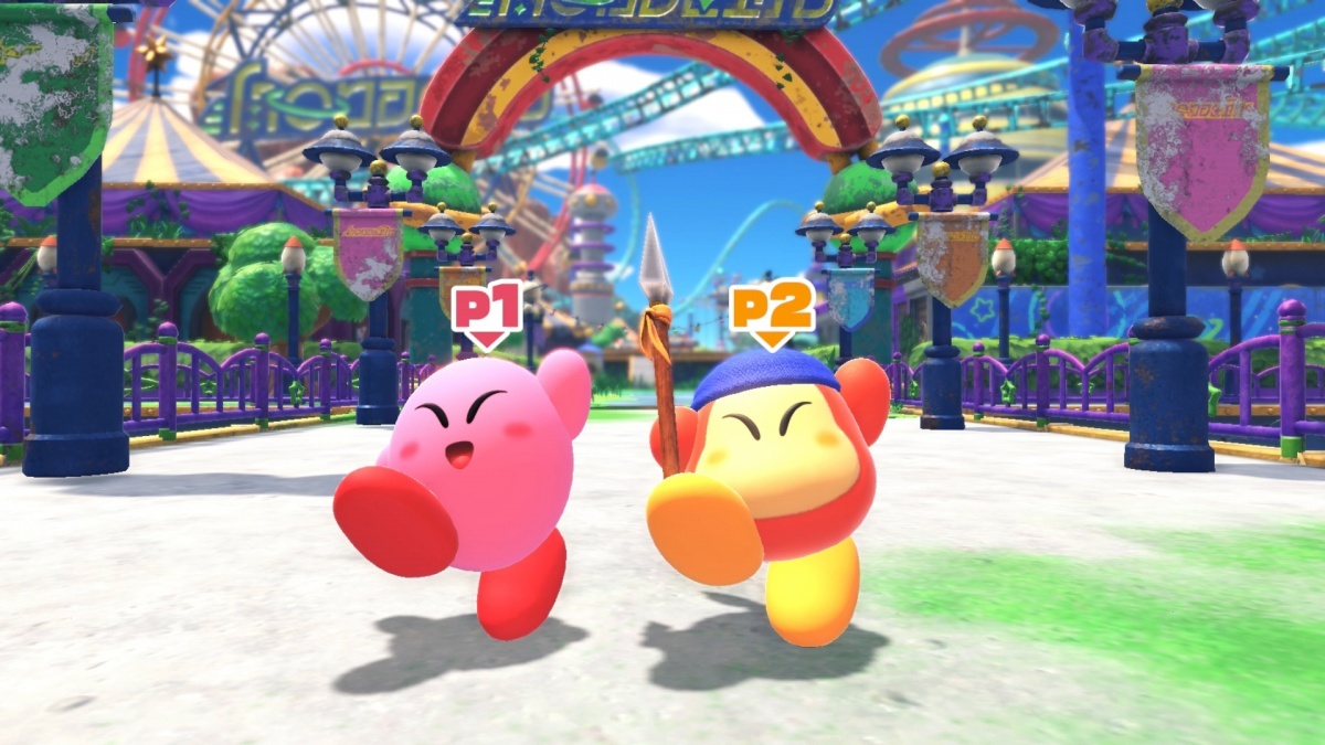 Screenshot for Kirby and the Forgotten Land on Nintendo Switch
