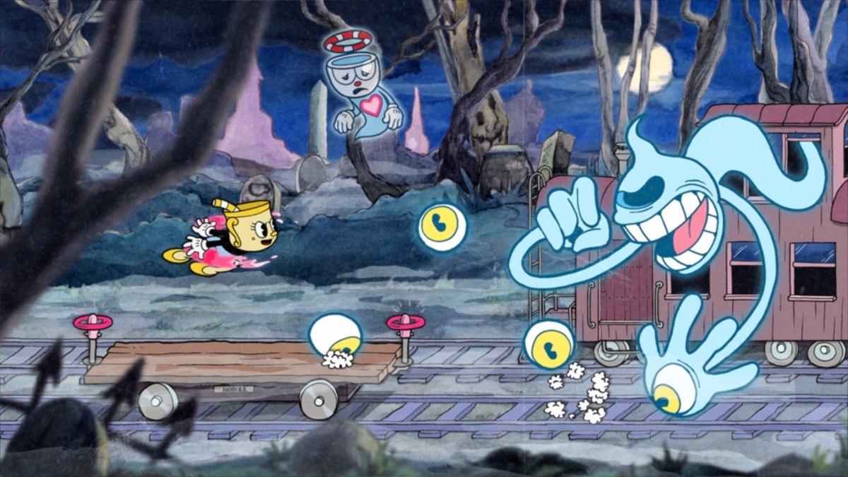 Screenshot for Cuphead: The Delicious Last Course on Nintendo Switch