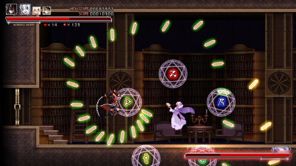 Screenshot for Koumajou Remilia: Scarlet Symphony  on Nintendo Switch