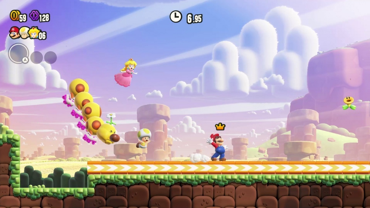 Screenshot for Super Mario Bros. Wonder on Nintendo Switch