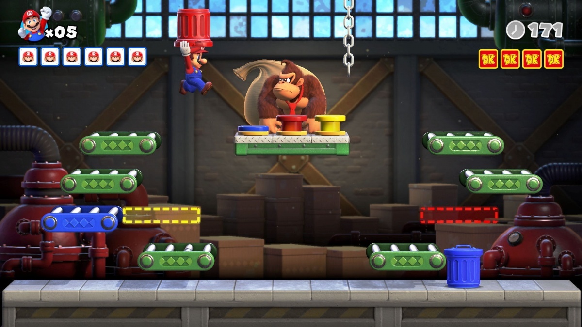 Screenshot for Mario vs. Donkey Kong on Nintendo Switch