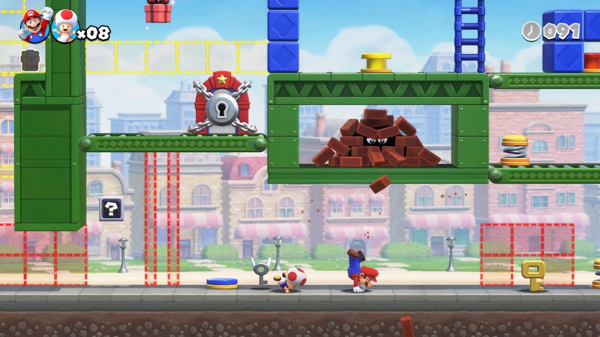 Screenshot for Mario vs. Donkey Kong on Nintendo Switch