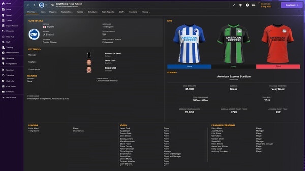 Screenshot for Football Manager 2024 on PC