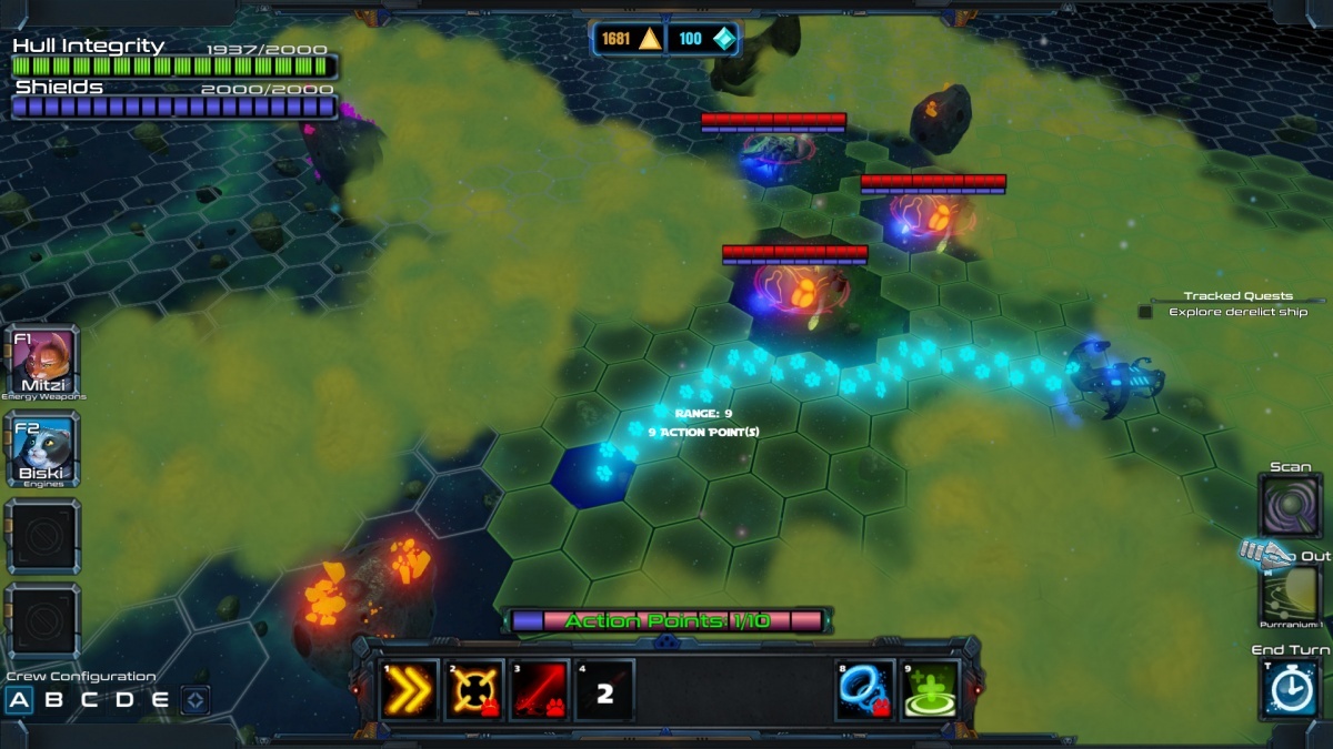 Screenshot for Space Cats Tactics on PC