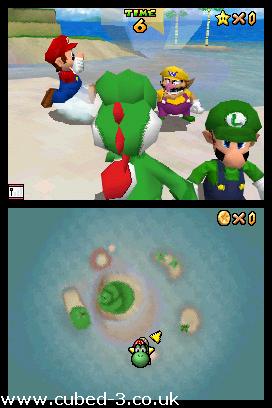 Screenshot for Super Mario 64 DS on Nintendo DS