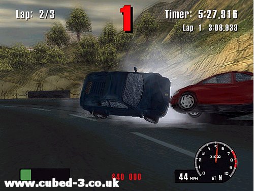Screenshot for Burnout on GameCube