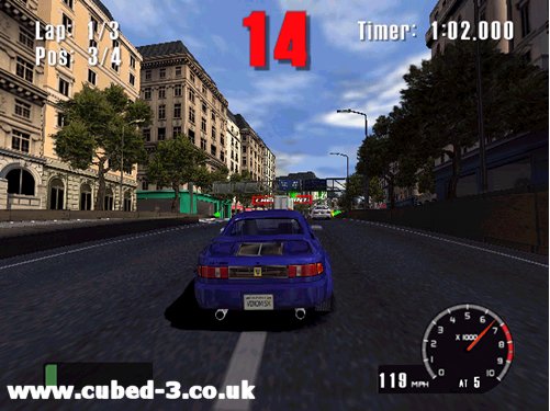 Screenshot for Burnout on GameCube