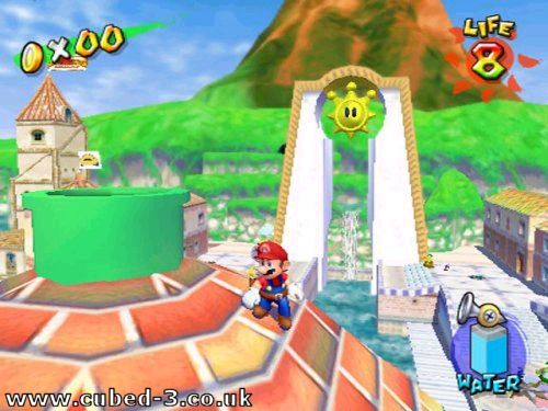 Screenshot for Super Mario Sunshine on GameCube- on Nintendo Wii U, 3DS games review