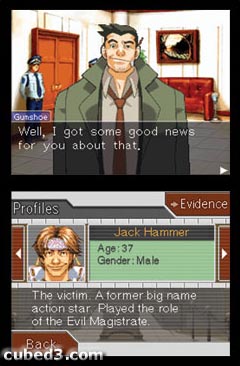 Screenshot for Phoenix Wright: Ace Attorney on Nintendo DS