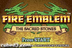 Screenshot for Fire Emblem: The Sacred Stones on Game Boy Advance