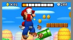 Screenshot for Super Mario Bros DS - click to enlarge