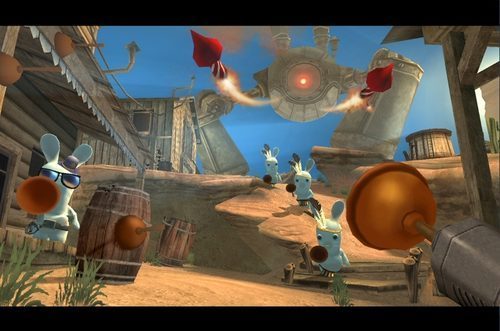 Screenshot for Rayman Raving Rabbids on Wii