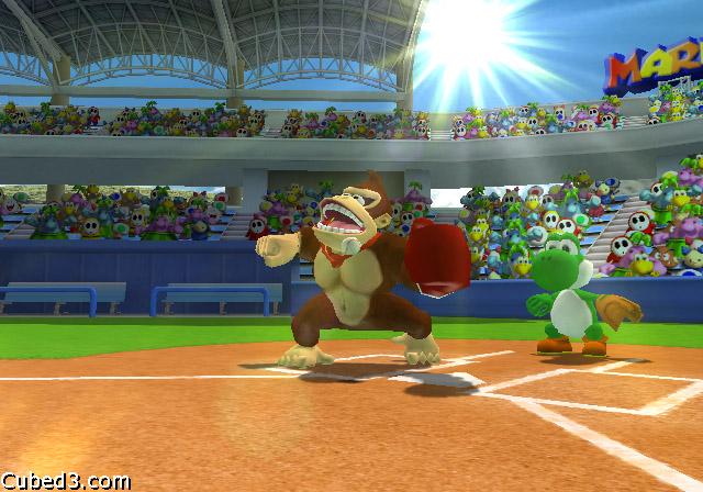 Screenshot for Mario Superstar Baseball on GameCube