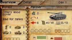 Screenshot for Panzer Tactics DS (Hands-On) - click to enlarge