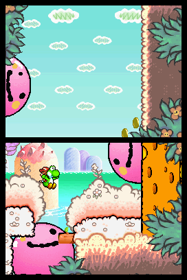 Screenshot for Yoshi's Island DS on Nintendo DS