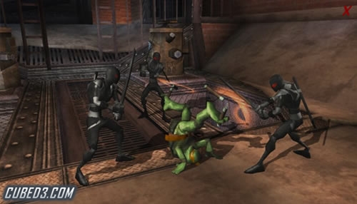 Screenshot for TMNT: Teenage Mutant Ninja Turtles on Wii