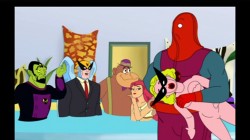 Screenshot for Harvey Birdman: Attorney At Law - click to enlarge