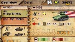 Screenshot for Panzer Tactics DS (Hands-On) - click to enlarge