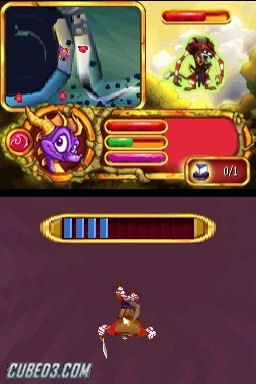 Screenshot for The Legend of Spyro: The Eternal Night on Nintendo DS