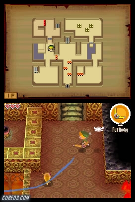 Screenshot for The Legend of Zelda: Phantom Hourglass on Nintendo DS