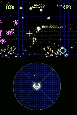 Screenshot for Geometry Wars: Galaxies on Nintendo DS