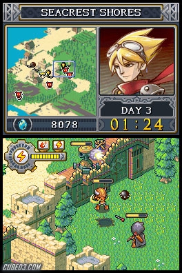 Screenshot for Lock's Quest on Nintendo DS