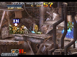 Screenshot for Metal Slug 7 on Nintendo DS