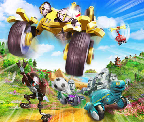 Image for Excitebots Wii Details, Art, Scans