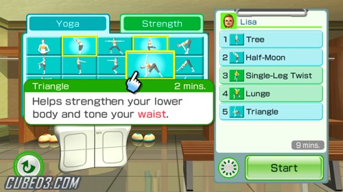 Screenshot for Wii Fit Plus (Hands-On) on Wii