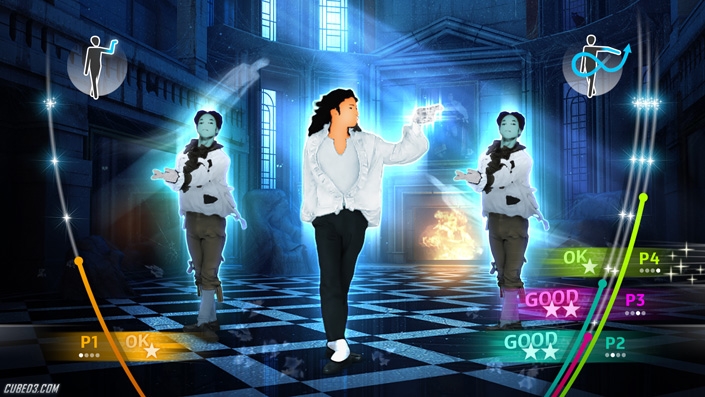 Screenshot for Michael Jackson: The Experience (Hands-On) on Wii