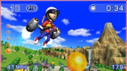 Screenshot for Pilotwings Resort (Hands-On) - click to enlarge