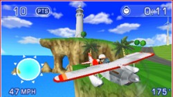 Screenshot for Pilotwings Resort (Hands-On) - click to enlarge