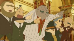 Screenshot for Professor Layton and the Lost Future - click to enlarge