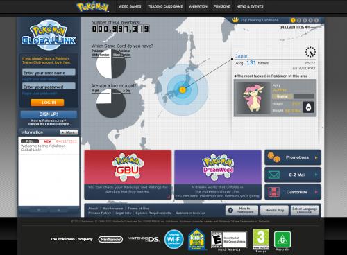 Image for Pokemon Global Link Now Live