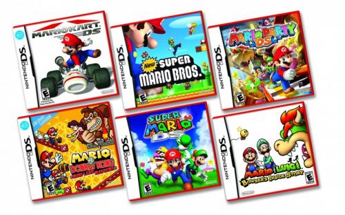 Image for Grab your  DS Lite Today + New Red Mario Cases